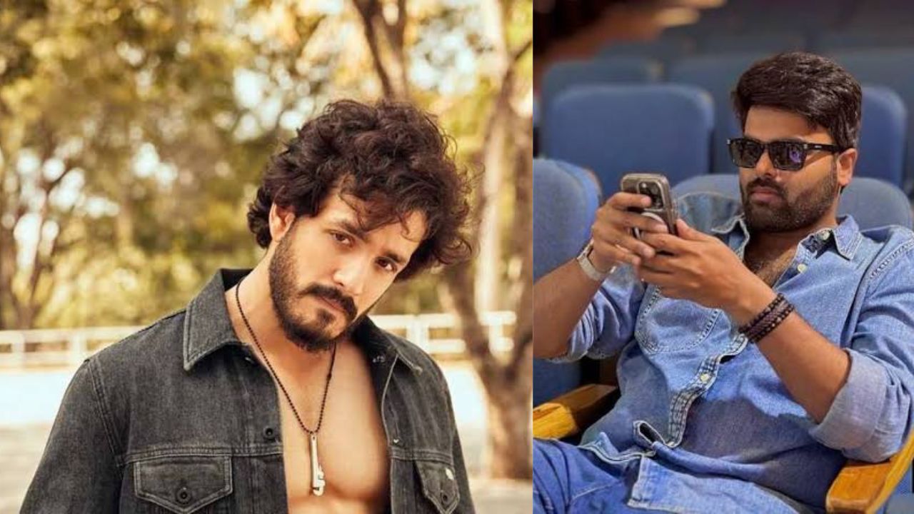 Akhil Akkineni with Pawan Sadineni