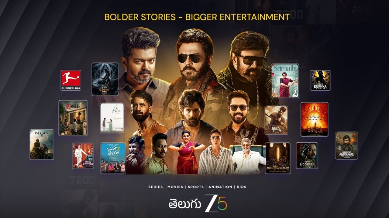 Balakrishna, Naga Chaitanya, Venkatesh, Vijay Movies into ZEE5