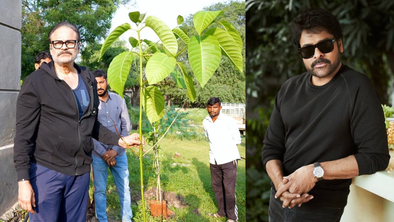 AP GREEN Chairman & MLC Nagababu Celebrates Megastar Chiranjeevi’s Birthday with Green Initiative in Kokapet