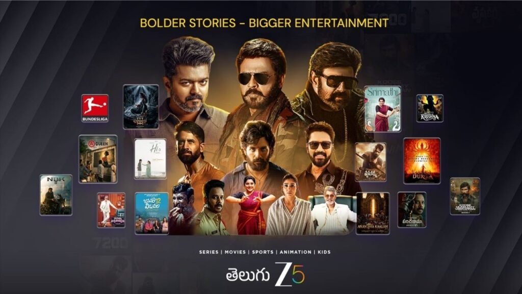 బాలకృష్ణ, వెంకటేష్, నాగ చైతన్య వంటి స్టార్స్ తో మూవీకు రెడీ అయినా జీ5