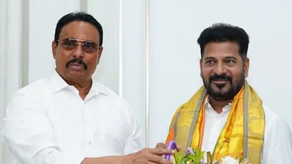 Disqualification of Danam Nagender