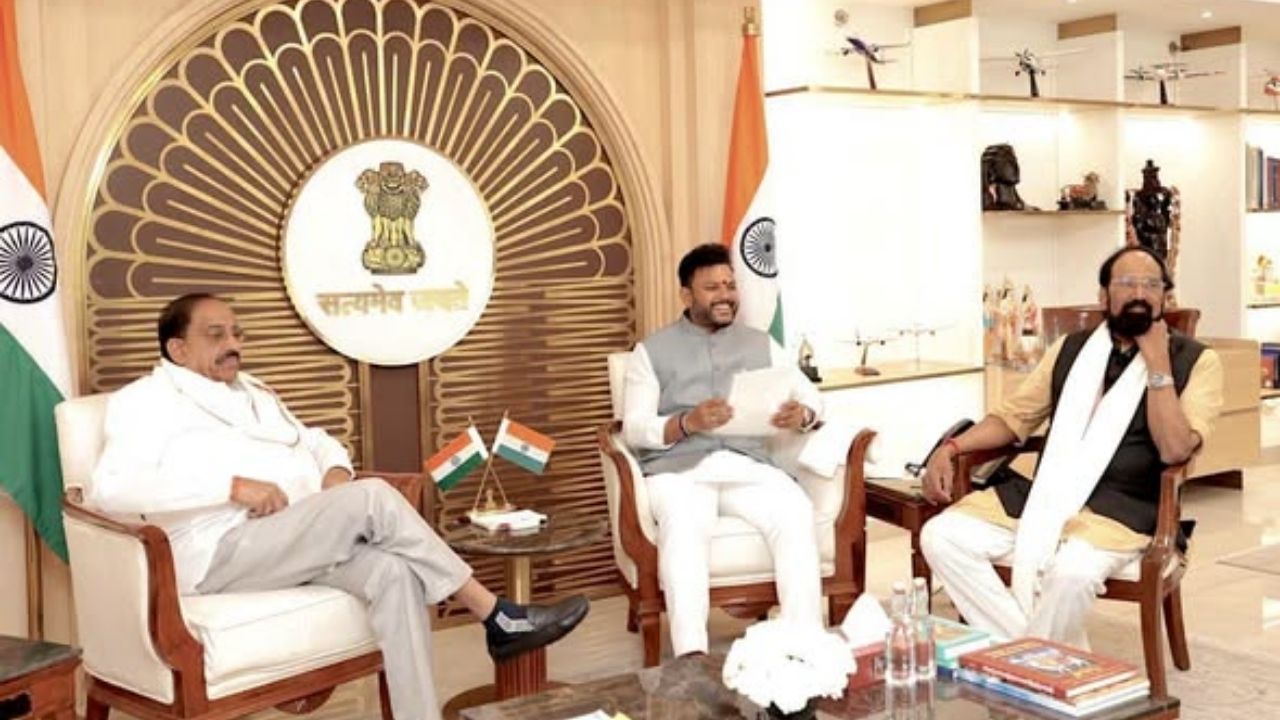 కొత్తగూడెం గ్రీన్‌ఫీల్డ్ ఎయిర్‌పోర్ట్‌పై కీలక అడుగు.. రామ్మోహన్ నాయుడితో మంత్రి తుమ్మల భేటీ