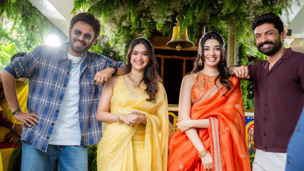 అనిల్ రావిపూడి సెట్స్ లో అడుగుపెట్టిన వెంకటేష్